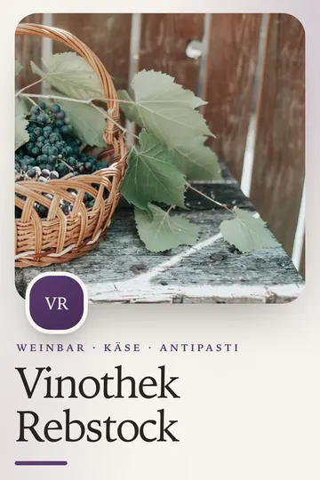 Menu in the “Traubenkorb” design for Wine, phone view