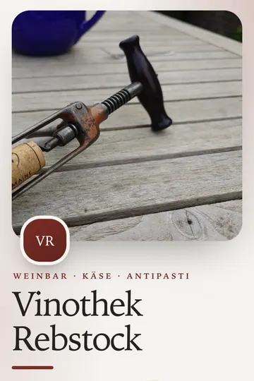 Menu in the “Korkenzieher” design for Wine, phone view